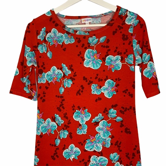 LuLaRoe Julia Orchid Dress - Picture 2 of 12